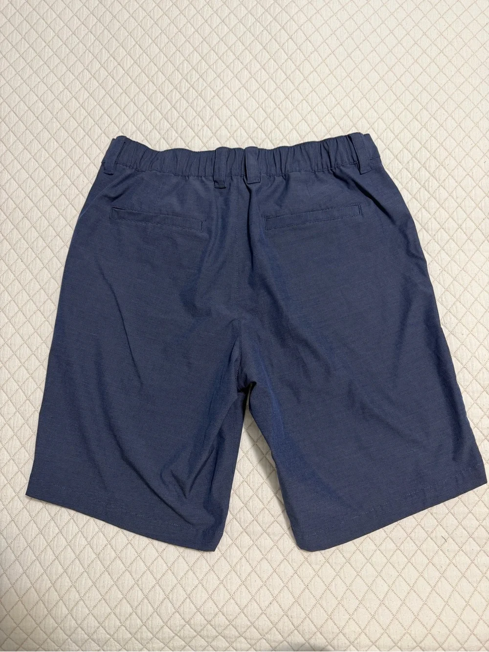 Banana Republic Men's Blue Hybrid Shorts Size 32 Elastic Waist